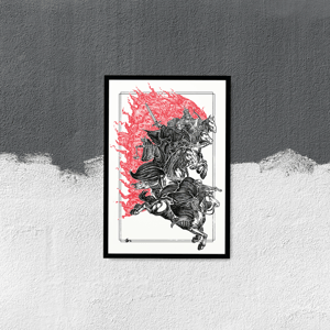 Image of "The Horsemen" 13"x19" Luster Paper Print