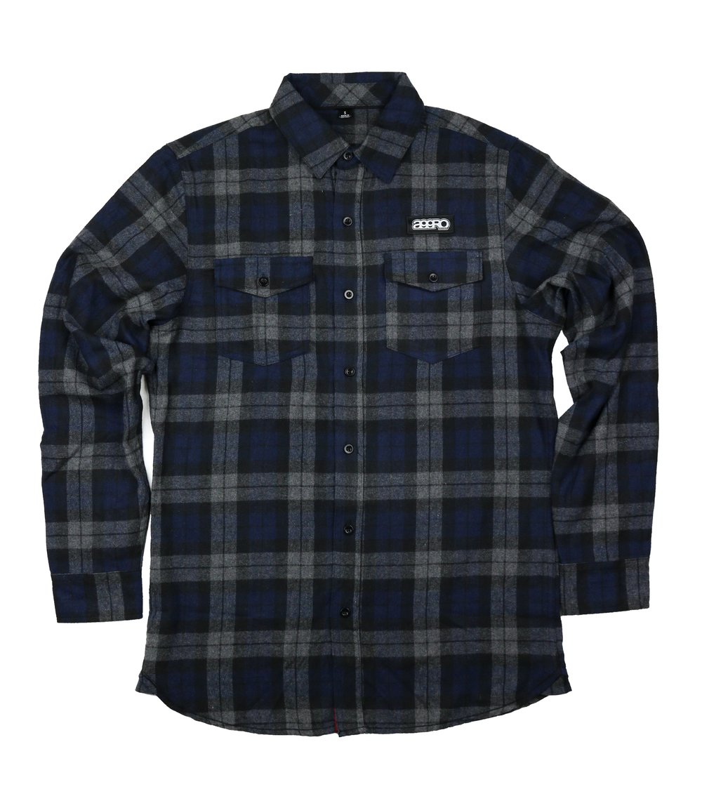 Image of AGGRO Brand "Subliminal II" Plaid Flannel Shirt