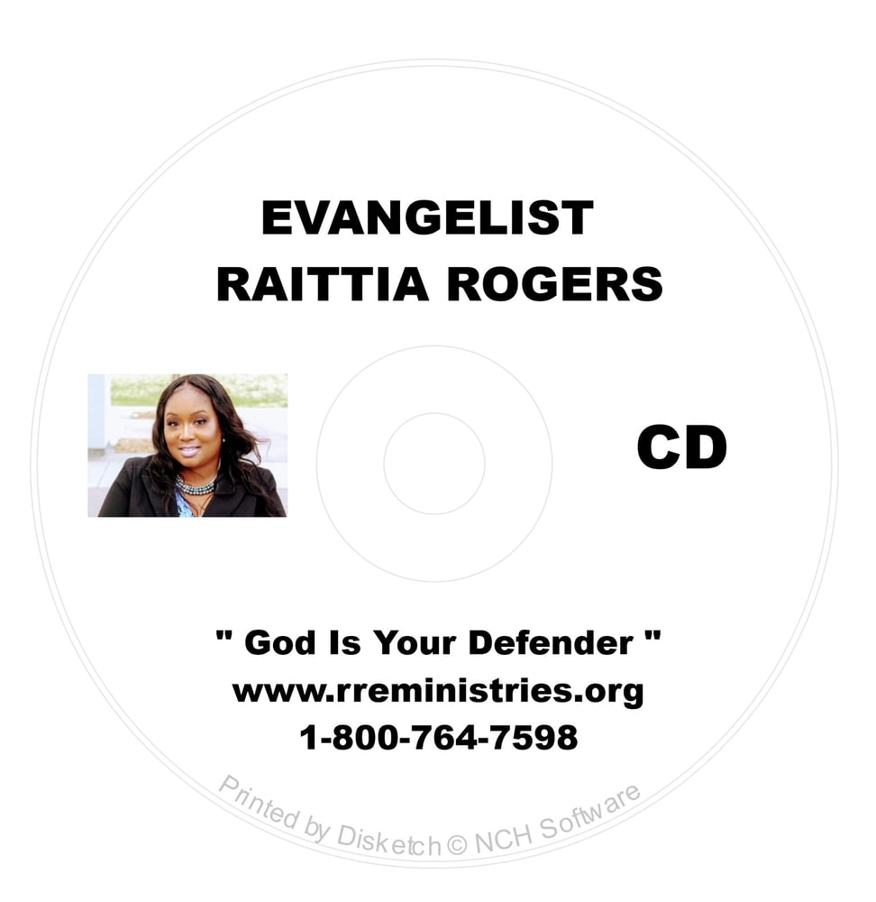 Image of "God is Your Defender" Ministry CD