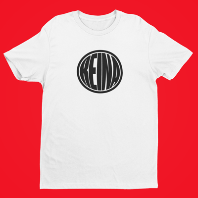 Image of REINA LOGO TEE WHITE