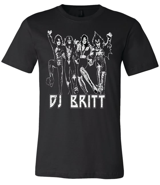 Image of OFFICIAL - DJ BRITT BLACK SHIRT