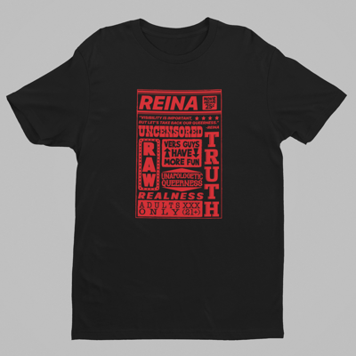 Image of REINA UNCENSORED TEE 