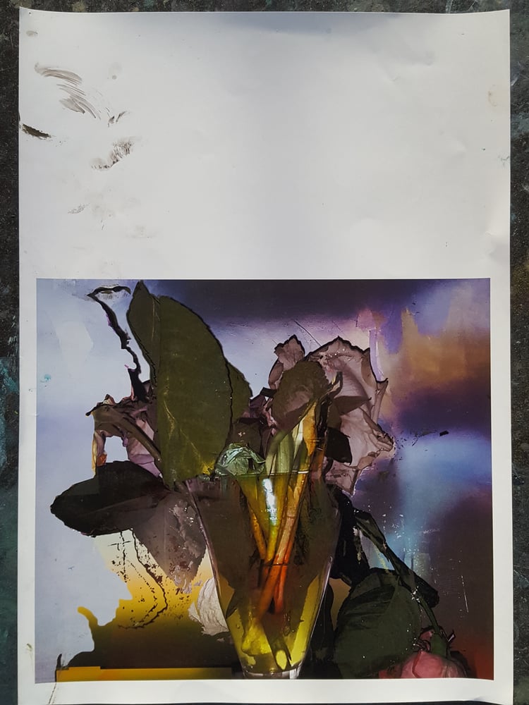 Image of  Unique, non-archival, digital ink-jet print signed by the artist  #83