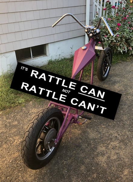 Image of Rattle Can't Sticker