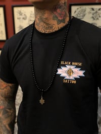 Image 1 of NATIVE BLACK HORSE Men T- Shirt