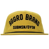 Image 2 of AGGRO BRAND "RIDDIM" 5 Panel Snapback Hat