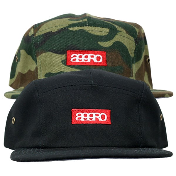Image of AGGRO BRAND "CLASH" 5 Panel Camper Hat