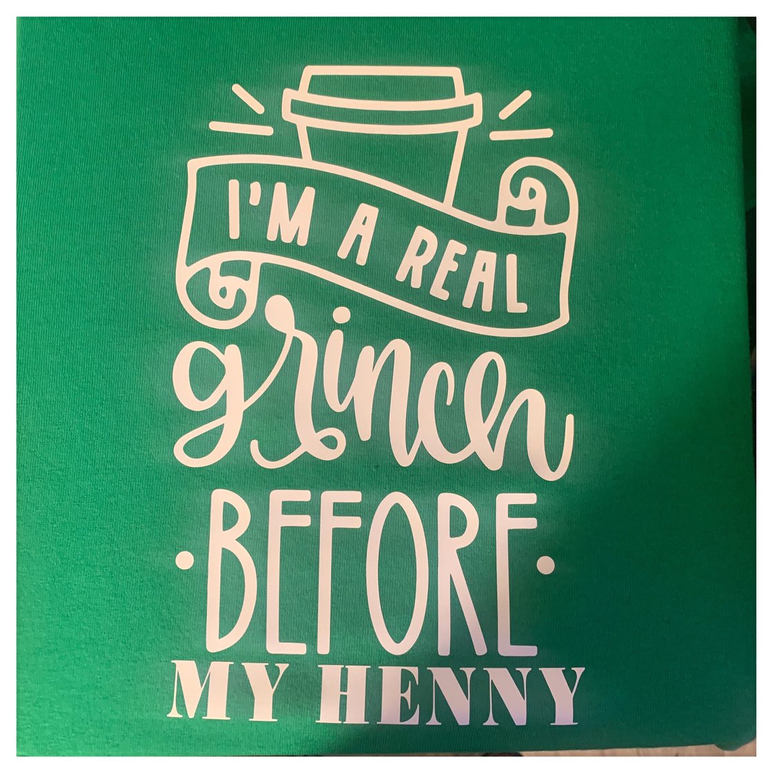 Image of I’m A Real Grinch T shirt