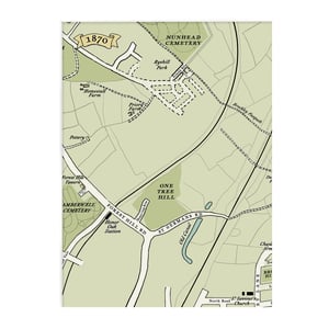 Image of One Hundred Years Map trio – Nunhead - SE15 - Honor Oak - SE23 - SE22