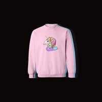 UNICORN CREWNECK | DAMNED X BABYGHOST