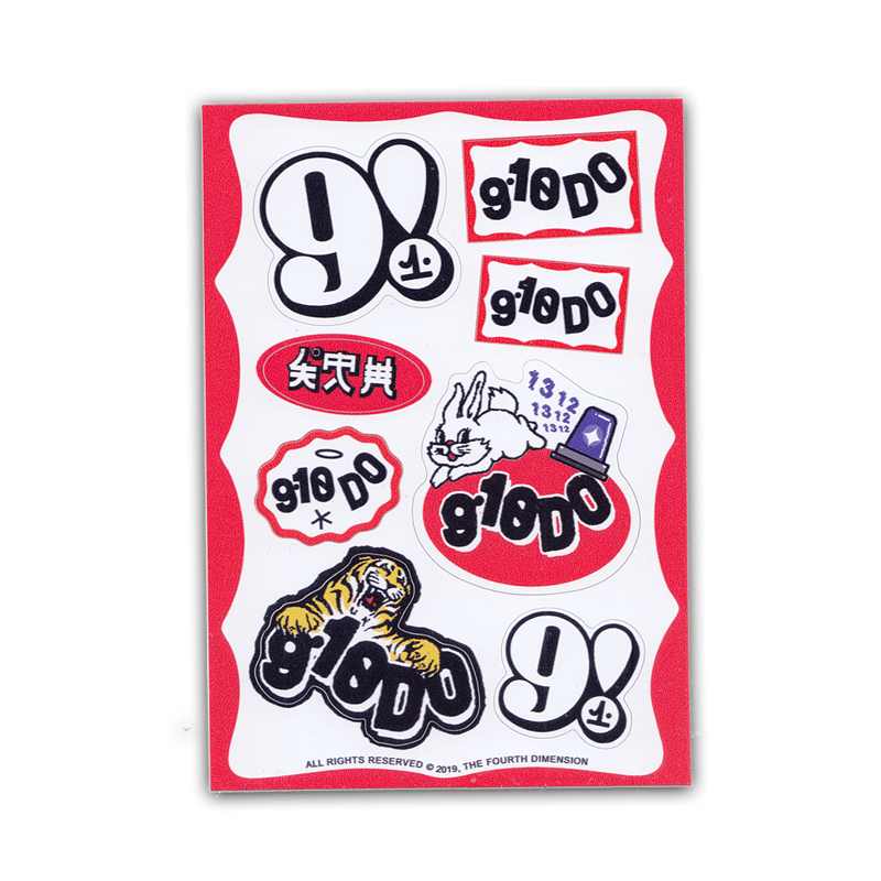 Image of 9.10DO STICKERS PACK 