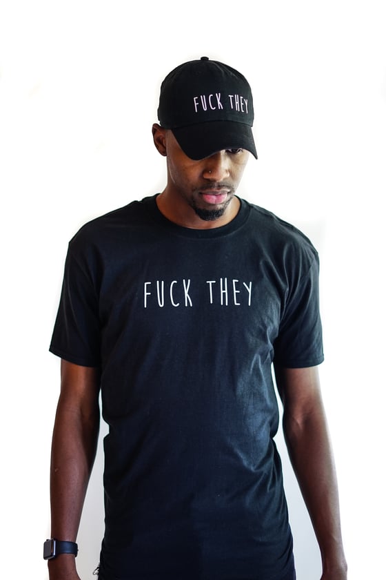 Image of Black UNISEX Tee FCK THEY