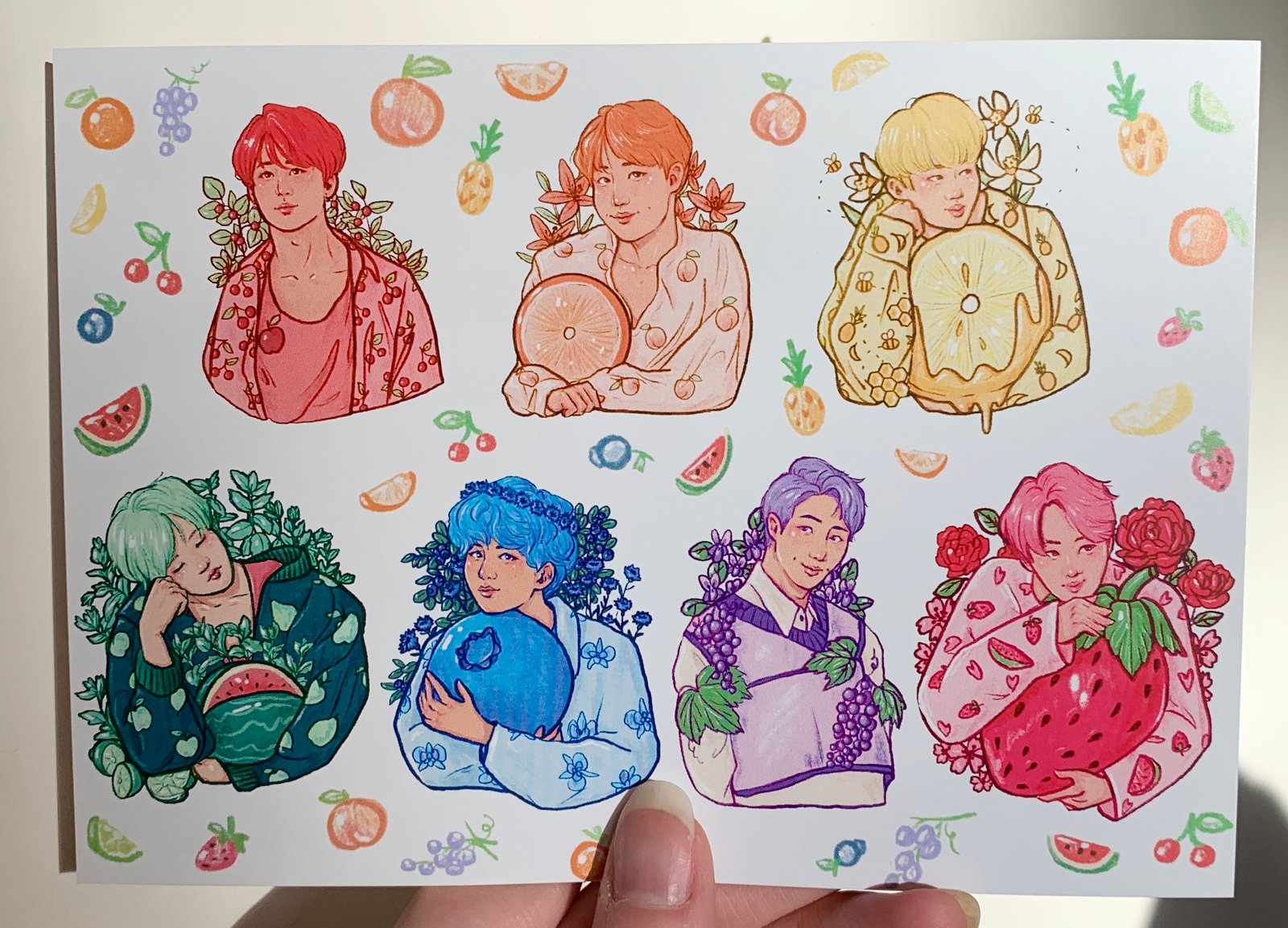 BTS Butter Sticker Set