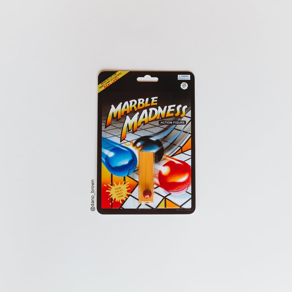 Image of Marble Madness Action Figure (extremely realistic version)