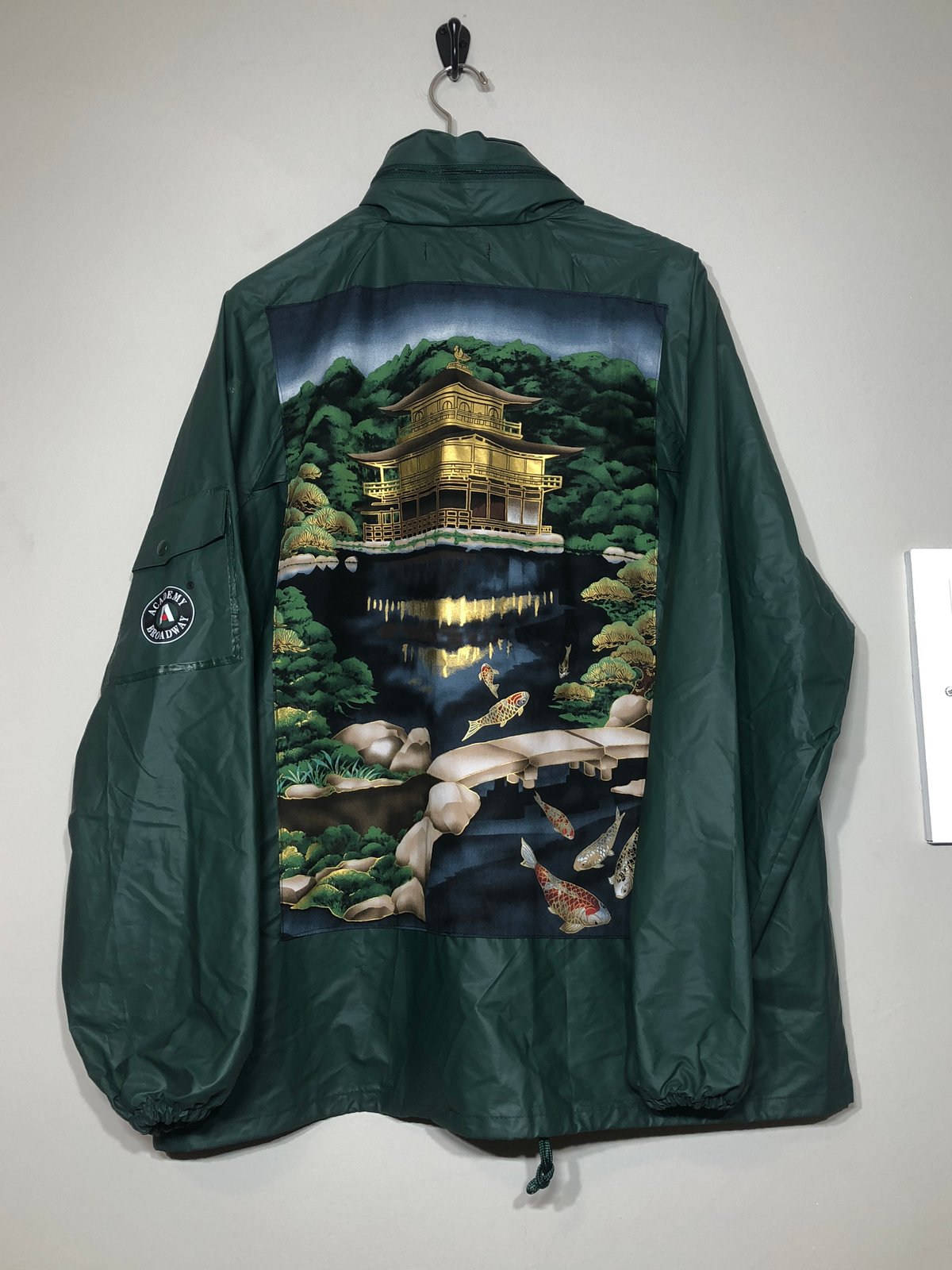 Japanese Temple Raincoat Infinite Expression