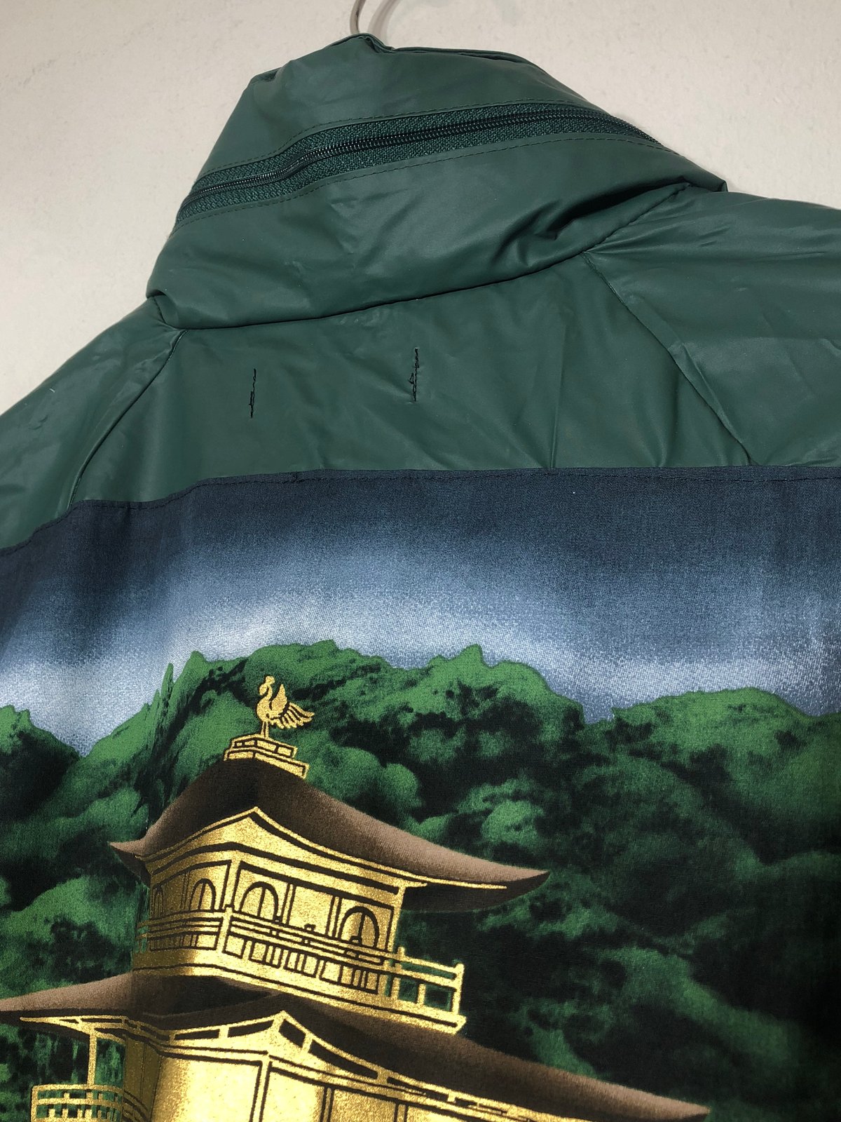 Image of Japanese Temple Raincoat