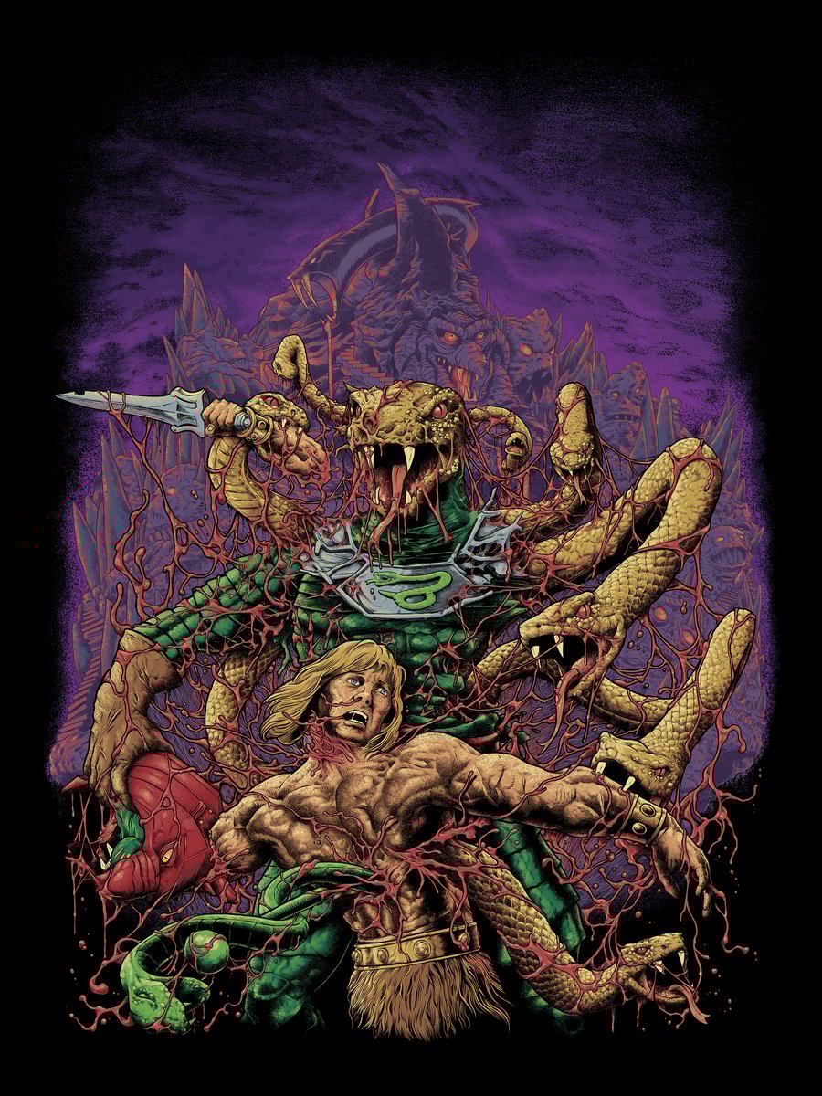 Image of King Hiss Fine Art Giclee Print (Various Sizes)