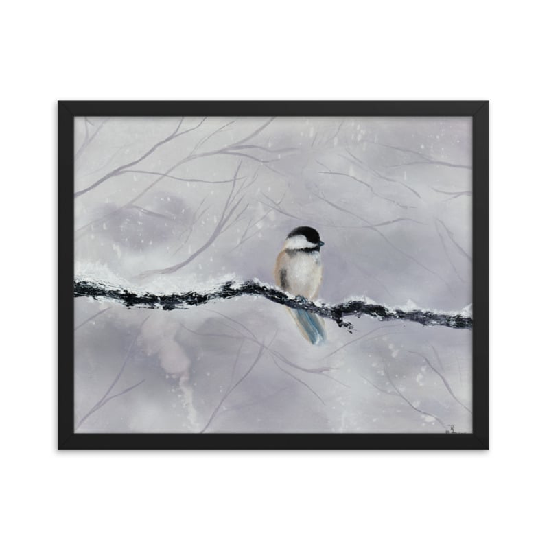 Image of "Winter Bird" Poster Print