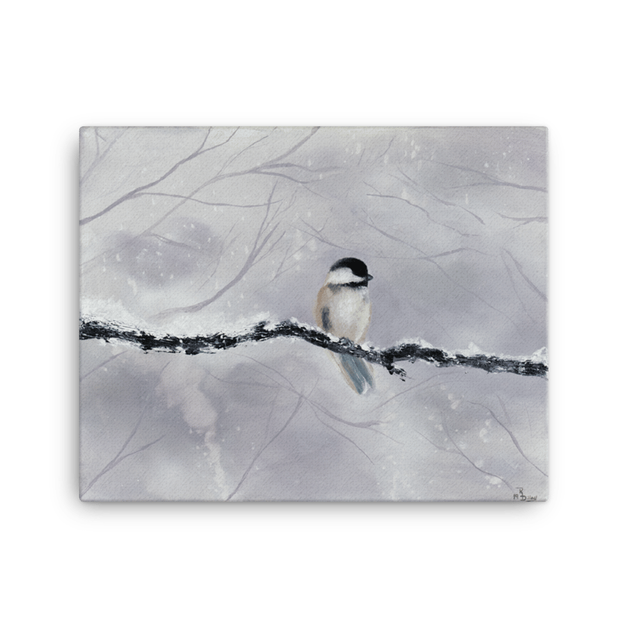 Image of "Winter Bird" Canvas Print