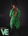 Deep V Venom Jumpsuit 