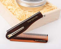 Image 5 of Clay Pomade + Gentleman´s Folding Pocket Comb Wooden Box