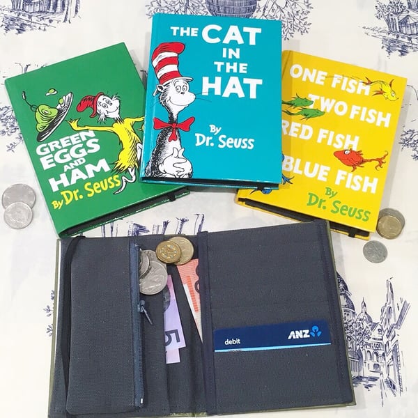 Image of Dr Seuss Book Wallets