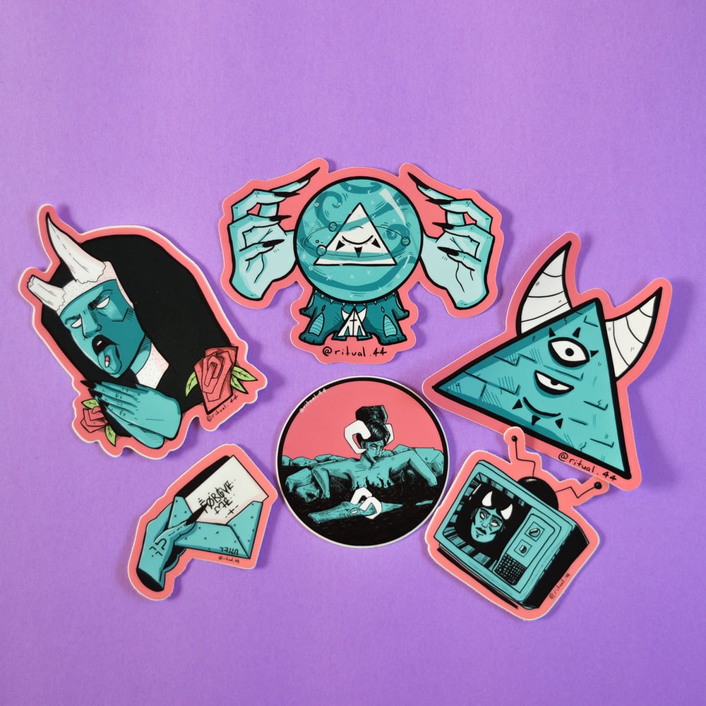 Image of Ritual 44 Sticker Pack #001