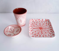 Image 4 of CERAMIC SET - MOROCCAN PATTERNS