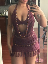 Image 2 of “Naomi” Beaded Crochet Set 