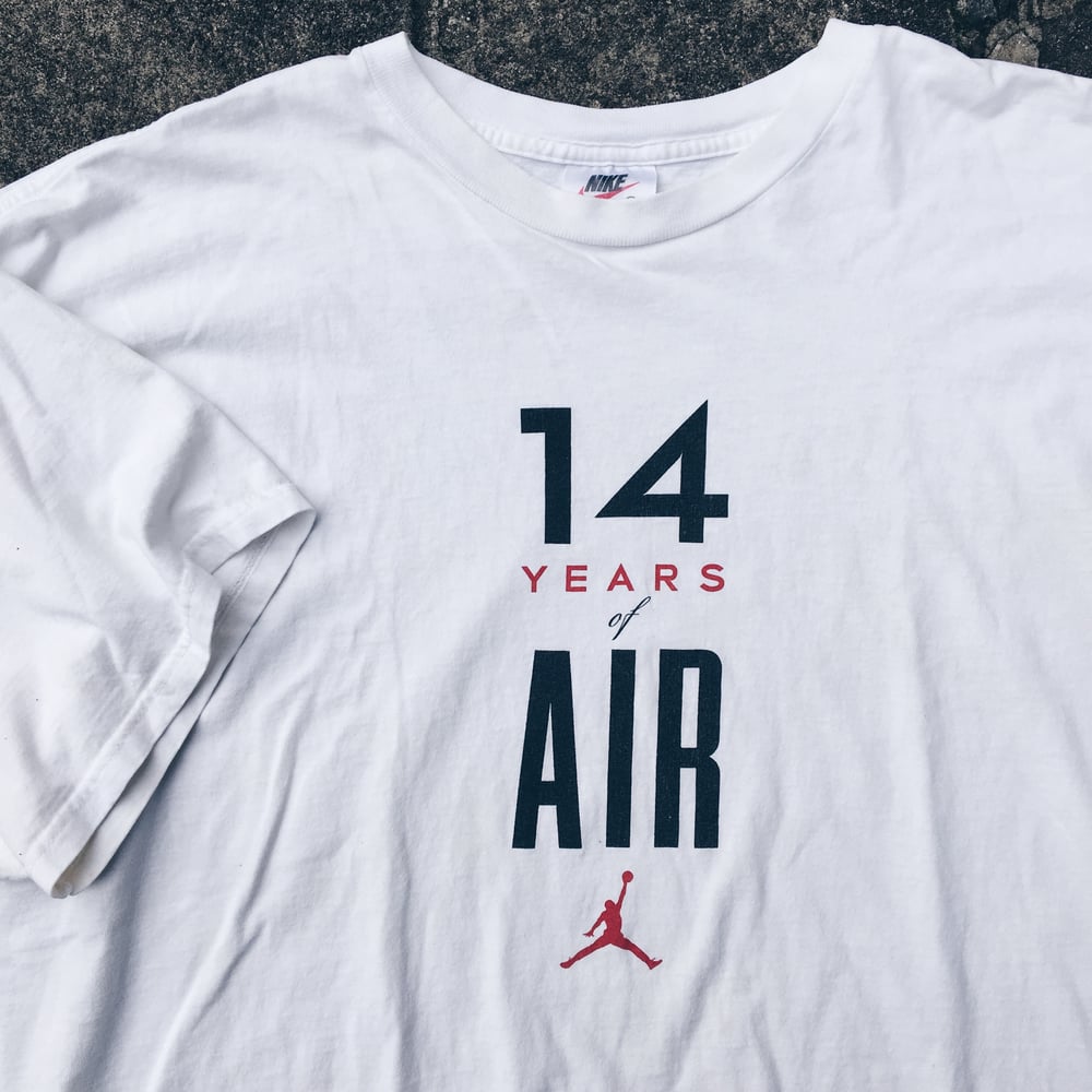 Image of Original 1998 Nike Air Jordan XIV Tee.