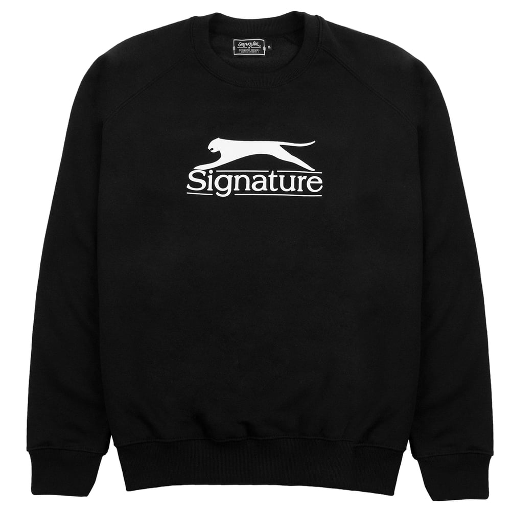 Image of PANTHER SWEATSHIRT - BLACK