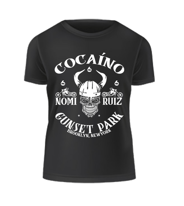 Image of Black 'Cocaíno' MC Tee