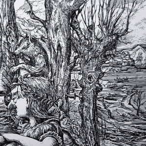 Image of GHOST ASHES limited artprint