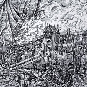 Image of GHOST ASHES limited artprint