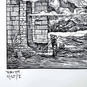 Image of GHOST FAITH limited artprint