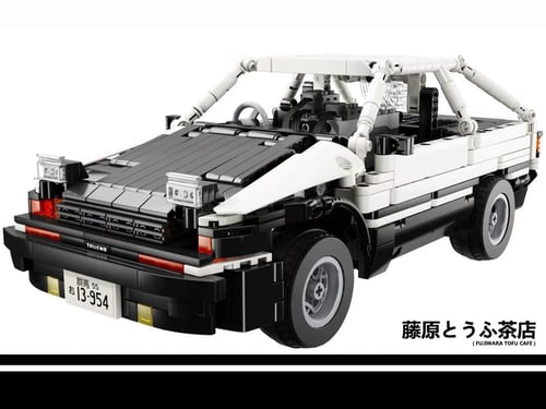 Image of Fujiwara Tofu Cafe AE86 Collectible Limited Edition Building Kit