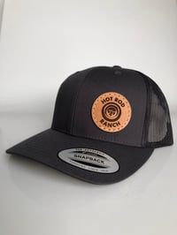 Gray Circle Patch Hat