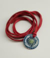 Small Celtic Porcelain Pendant