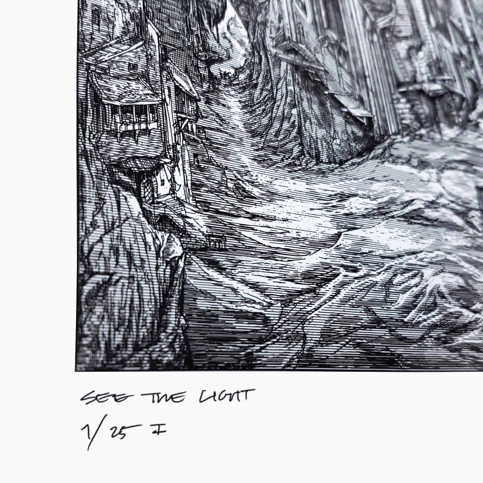 zbigniewbielak — GHOST SEE THE LIGHT limited artprint