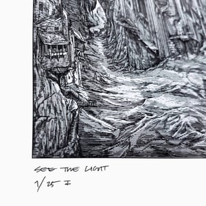 Image of GHOST SEE THE LIGHT limited artprint