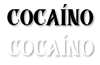 White 'Cocaíno' MC Tee