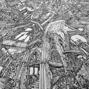 Image of GHOST DANCE MACABRE limited artprint