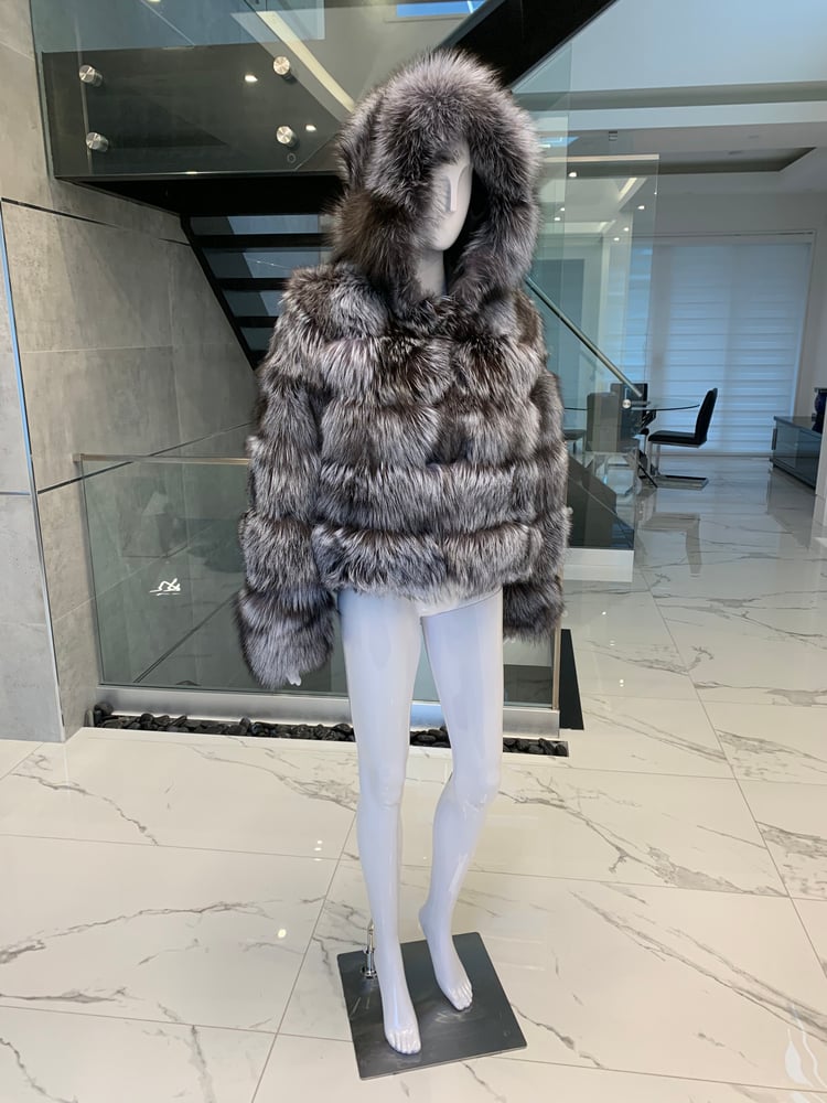 Image of Custom Silver Fox 3in1 Coat