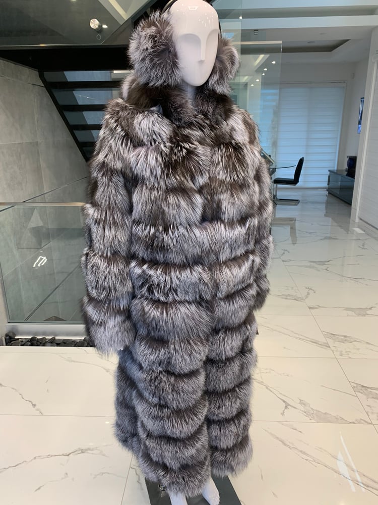 Image of Custom Silver Fox 3in1 Coat