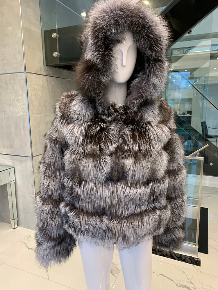 Image of Custom Silver Fox 3in1 Coat