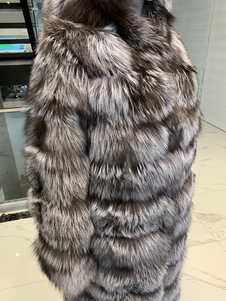 Image of Custom Silver Fox 3in1 Coat