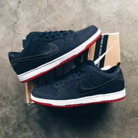 Image 1 of Brand New Original 2012 Nike SB Dunk Low x Levi’s Navy Hyperstrike.