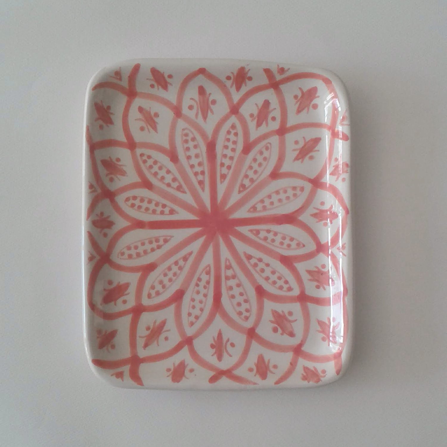 Image of CERAMIC TRAY - MOROCCAN PATTERNS