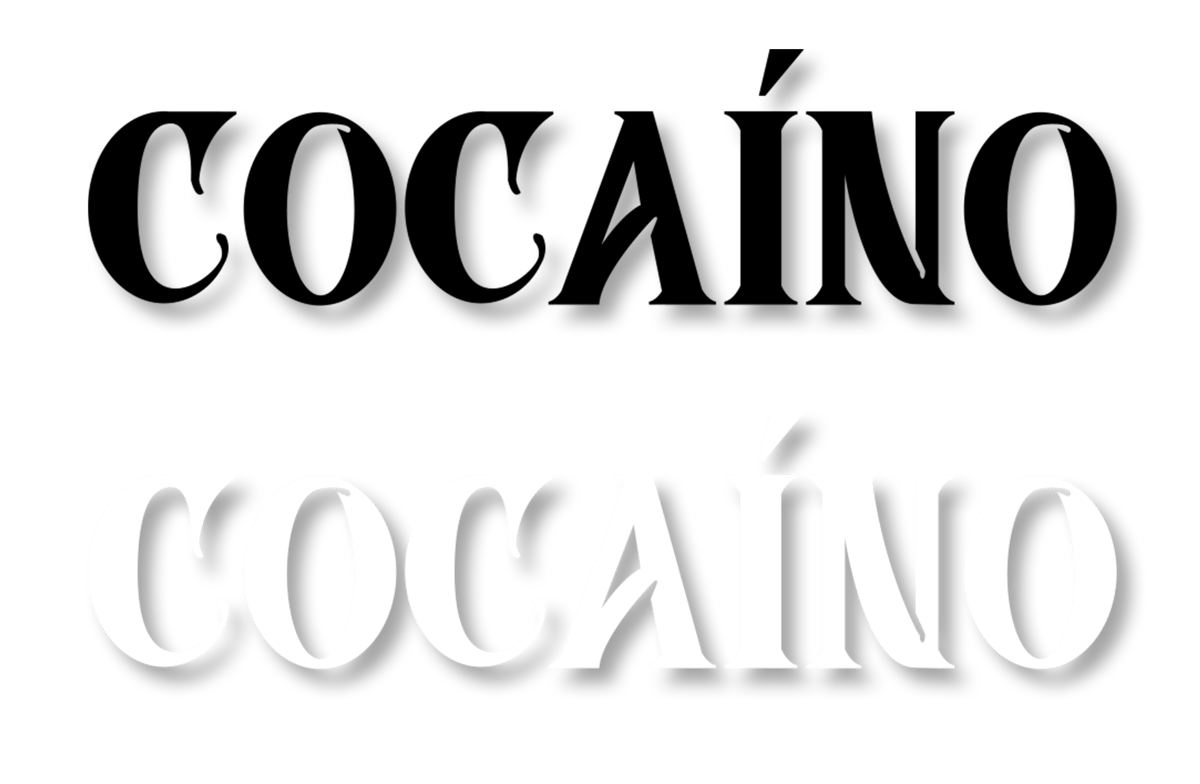 Image of Black 'Cocaíno' MC Tee