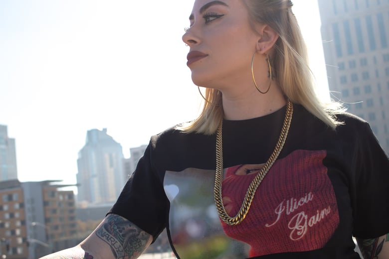 Image of Illicit gains t shirt